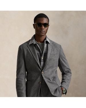 Polo Ralph Lauren Polo Soft Modern Fit Knit Flannel Jacket - Gray