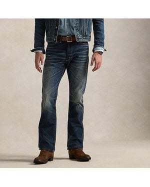 Ralph Lauren Heritage Rider Bootcut Jean - Blue
