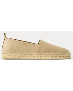 Ralph Lauren Ralph Lauren Bosworth Suede Espadrille - Natural