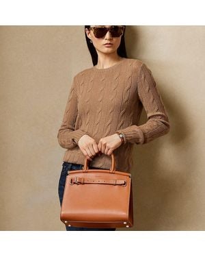 Ralph Lauren Mittelgroße Kalbsledertasche RL50 - Mehrfarbig