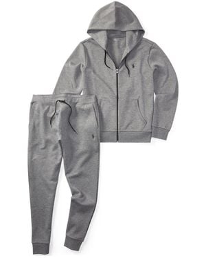 Polo jogging suit set deals