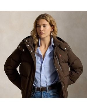 Polo Ralph Lauren Mid-Weight Down Puffer Jacket - Brown