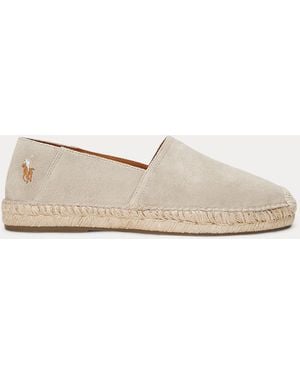 Polo Ralph Lauren Cevio Suede Espadrille - Natural