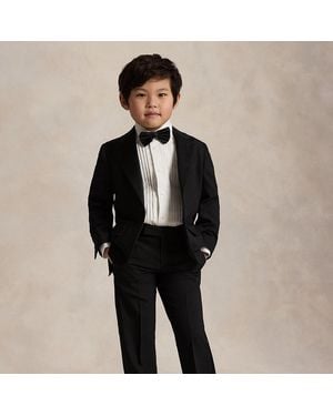 Polo Ralph Lauren Ralph Lauren Boy's Wool Barathea Tuxedo - Black