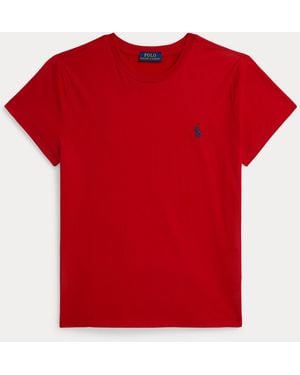 Polo Ralph Lauren Classic Fit T-Shirt Met Ronde Hals - Rood