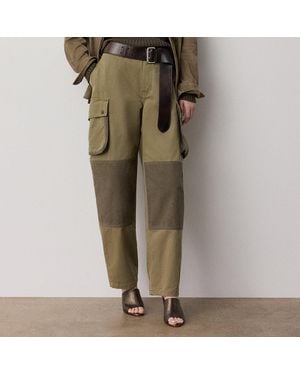 Ralph Lauren Vaughn Cotton Denim Pant - Green