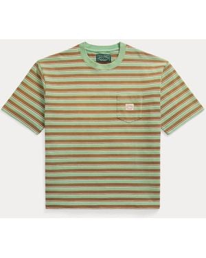 Polo Ralph Lauren Relaxed Fit Striped Jersey T-Shirt - Green