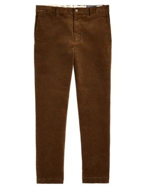 Polo Ralph Lauren Pantaloni in velluto Slim-Fit Andover - Marrone