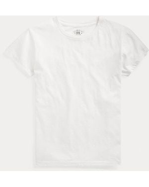 RRL Cotton Jersey Crewneck T-shirt - White