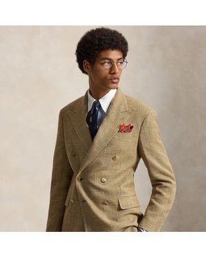 Polo Ralph Lauren Polo Tailored Fit Summer Tweed Jacket - Natural