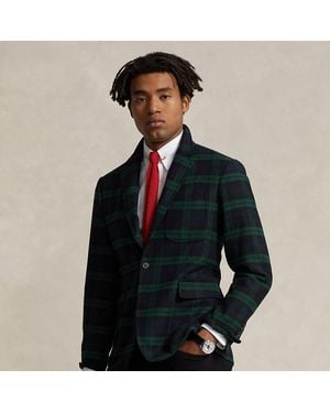 Polo Ralph Lauren Giacca Polo Modern scozzese in twill - Nero