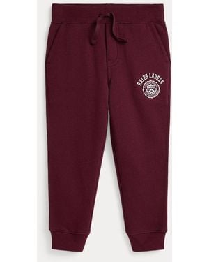 Polo Ralph Lauren Ralph Lauren Boy's Logo Fleece Jogger Pant - Purple