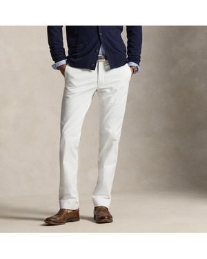 Polo Ralph Lauren Greenwich Stretch Slim Fit Chino Trouser - White