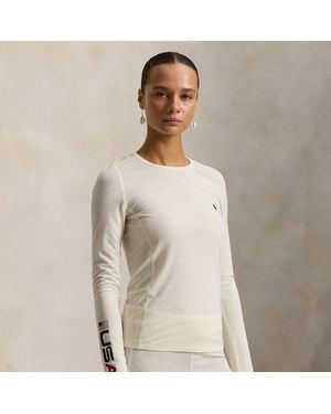 Ralph Lauren Team Usa Ceremony Base Layer Shirt - Gray
