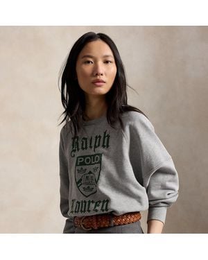 Polo Ralph Lauren Prl Crest Fleece Crewneck - Gray
