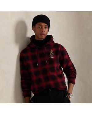 Polo Ralph Lauren Sudadera De Felpa Con Polo Bear - Rojo
