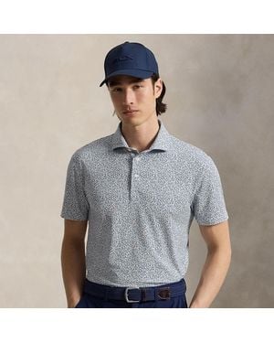 Ralph Lauren Tailored Fit Performance Polo Shirt - Grey