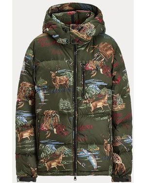 Polo Ralph Lauren Doudoune The Gorham Polo Sportsman - Vert