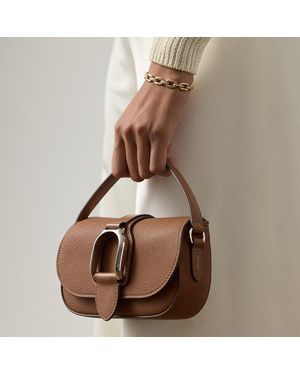 Ralph Lauren Welington Calfskin Mini Chain Bag - Brown