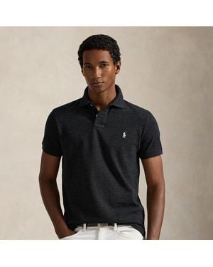 Ralph Lauren The Iconic Mesh Polo Shirt - Black