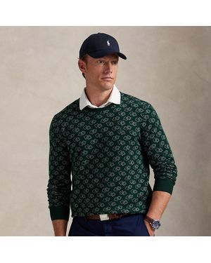 Ralph Lauren Pull Performance À Motif Géométrique - Vert