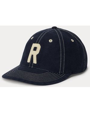 Polo Ralph Lauren Brushed Chamois Ball Cap - Blue