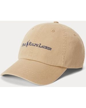 Ralph Lauren Cappellino in twill di cotone - Neutro