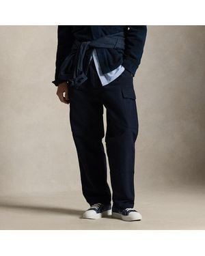 Polo Ralph Lauren Relaxed Fit Twill Cargo Trousers - Blue