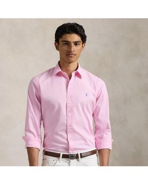 Polo Ralph Lauren Camicia in twill Custom-Fit - Rosa