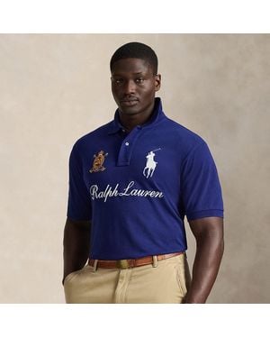 Polo Ralph Lauren Ralph Lauren Big Pony 20Th Anniversary Crest Polo - Blue