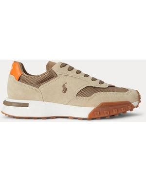 Polo Ralph Lauren Sneaker Eldridge Mit Wildlederbahnen - Natur