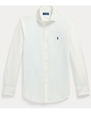 Polo Ralph Lauren Custom Fit Stretch Poplin Shirt - White