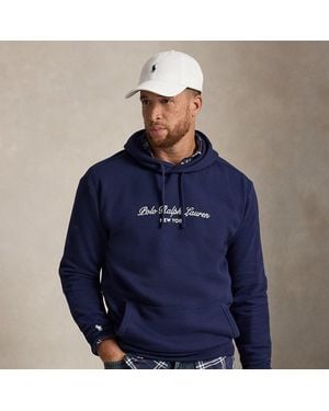 Polo Ralph Lauren Logo Fleece Hoodie - Blue