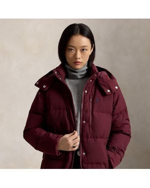 Polo Ralph Lauren Mid-Weight Down Puffer Jacket - Red