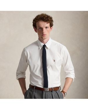 Polo Ralph Lauren Custom Fit Stretch Oxford Shirt - White