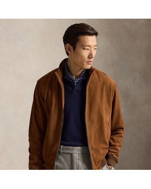 Polo Ralph Lauren The Charleton Suede Jacket - Green