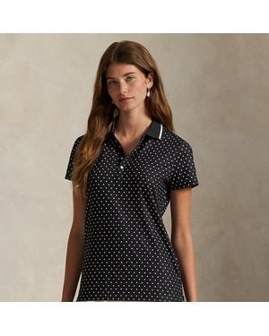 Ralph Lauren Polo Tailored Fit En Jersey Stretch - Noir