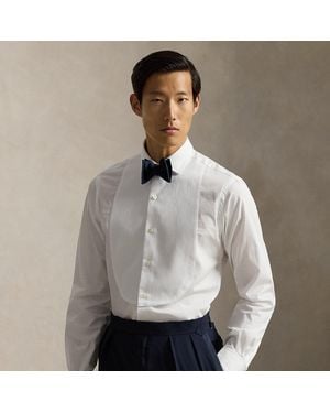 Polo Ralph Lauren Custom Fit French Cuff Tuxedo Shirt - Grey