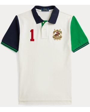 Polo Ralph Lauren Ralph Lauren Boy's Color-Blocked Mesh Polo Shirt - Multicolor