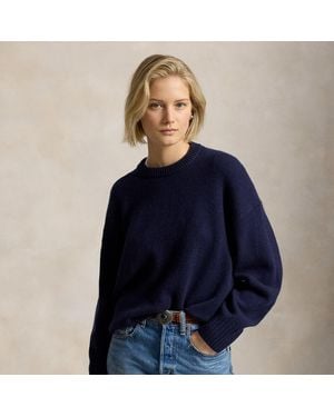 Polo Ralph Lauren Wool Crewneck Jumper - Blue
