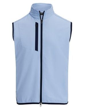 Ralph Lauren Hybrid Mockneck Gilet - Blue