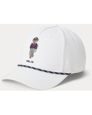 Ralph Lauren Polo Bear Twill Sports Cap - White