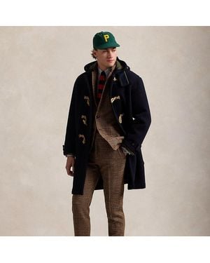 Polo Ralph Lauren Plaid Harris Tweed Suit Trouser - Black