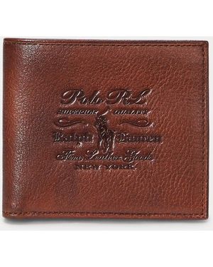 Polo Ralph Lauren Heritage Leather Wallet - Red
