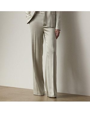 Ralph Lauren Hose Dean Aus Stretchsatin - Natur