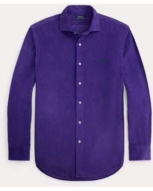 Polo Ralph Lauren Custom Fit Corduroy Shirt - Purple