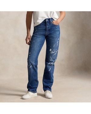 Polo Ralph Lauren Relaxed-Straight-Fit Jeans - Blau