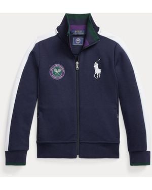 Ralph Lauren Double-Knit Wimbledon Ballenrapersjack - Blauw