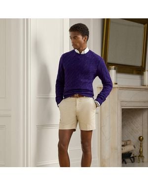 Ralph Lauren Short in chino stretch - Neutro