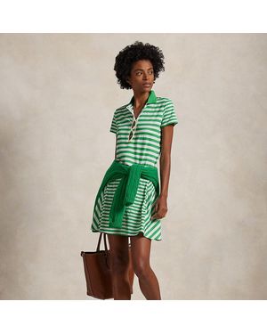 Ralph Lauren Ralph Lauren 16" Striped A-Line Skort - Green